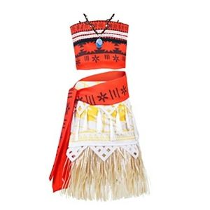 Women's Moana costume EUC medium